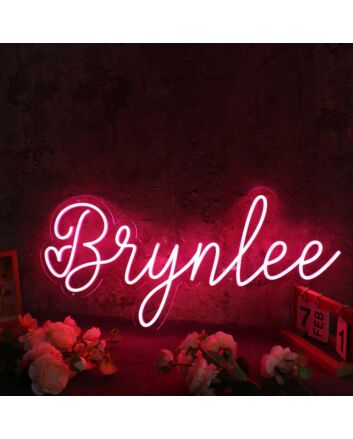 Brynlee Red Neon Sign