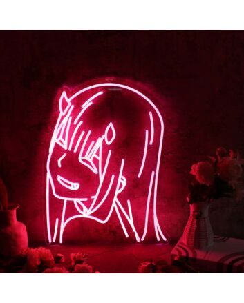 Zero Two Custom Red Neon Sign