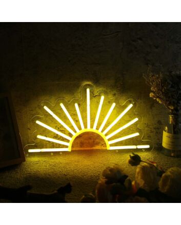 Sunrise Yellow Custom Neon Sign