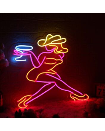 Charming Lady Custom Neon Sign