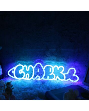 Chark Blue Neon Sign
