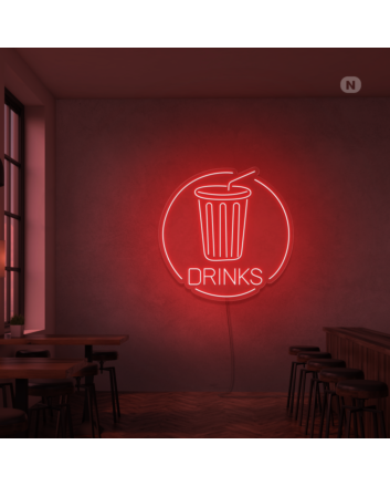 Customize Beverage Neon Sign