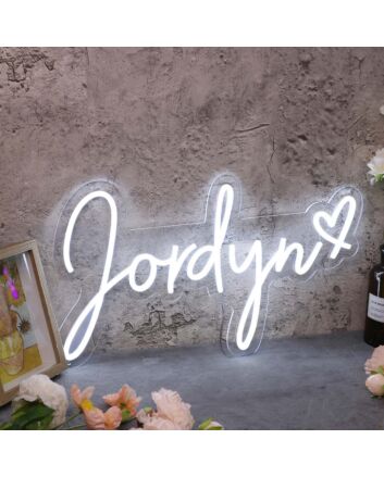 Jordyn Name Neon Sign