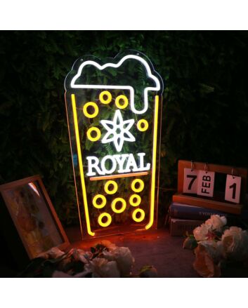 Royal Pure Beer Custom Neon Sign