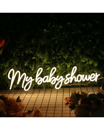 My Babyshower Neon Sign