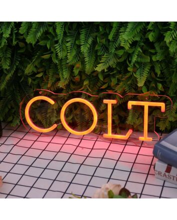 Colt Red Custom Neon Sign
