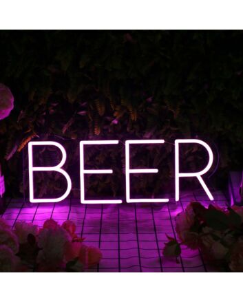 BFFR Purple Neon Sign