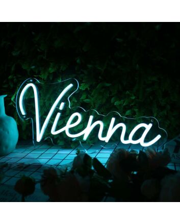 Vienna Blue Neon Sign