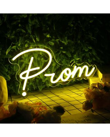 Prom Yellow Neon Sign