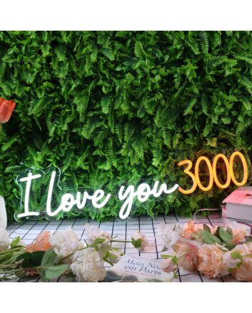 I love You 3000 Neon Sign