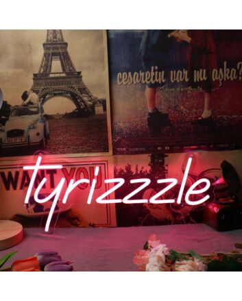 Turizzzle Red Neon Sign