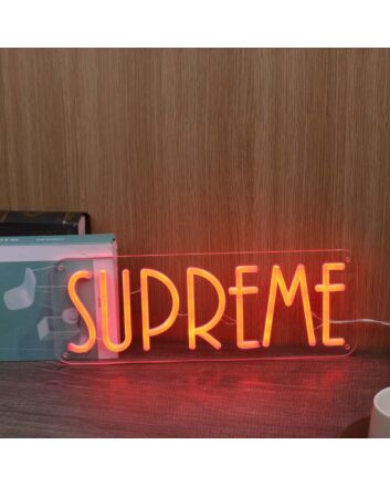 Supreme Red Neon Sign
