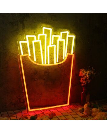 Fresh Fries Custom Neon Sign