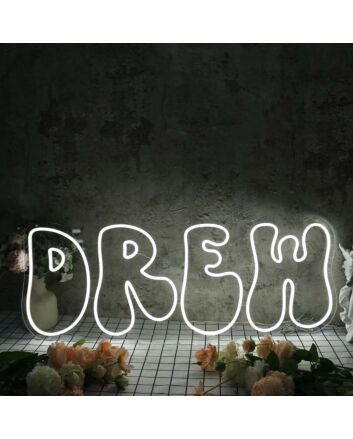 Drew White Custom Neon Sign