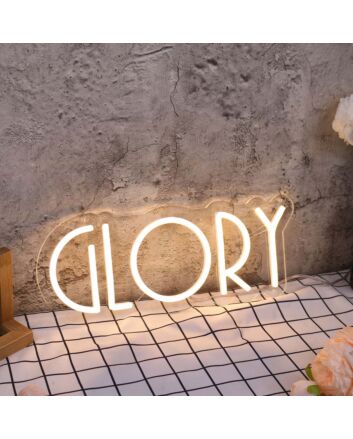 Glory Yellow Neon Sign