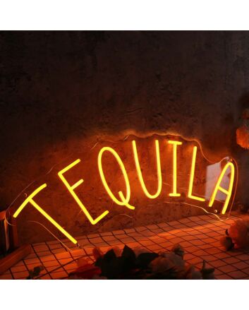 Tequila Orange Neon Sign