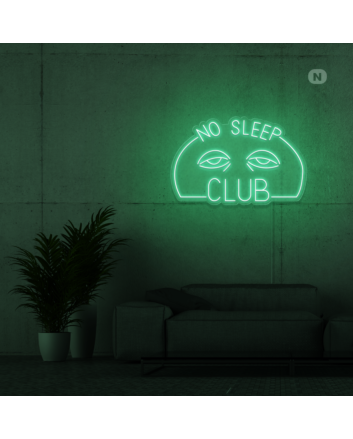 Customize No Sleep Club Neon Signs