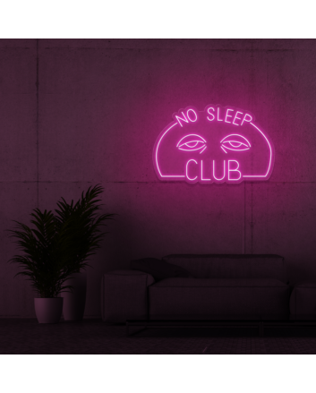 Customize No Sleep Club Neon Signs
