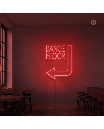 Customize Dance Floor Neon Sign
