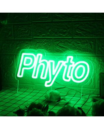 Phyto Green Neon Sign