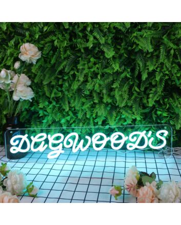 Dagwood's Blue Neon Sign