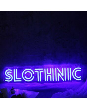 Slothnic Blue Neon Sign