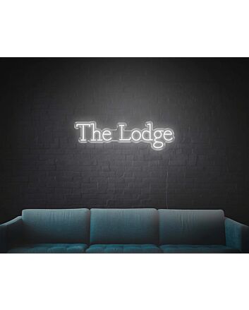 The Lodge LED Neon Sign