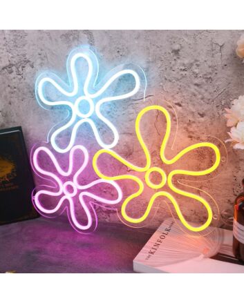 Spongebob Flower Custom Neon Sign