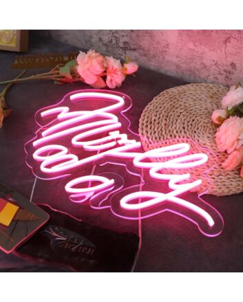 Jenally Red Neon Sign