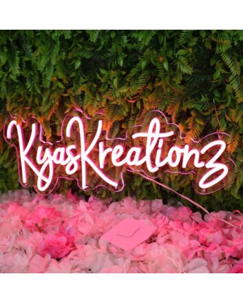 Kyas Kreations Red Neon Sign