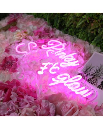 Pinky Shelbys Glow Pink Neon Sign