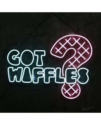 Got Waffles Custom Neon Sign