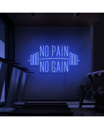No Pain No Gain Neon Sign From 30inch