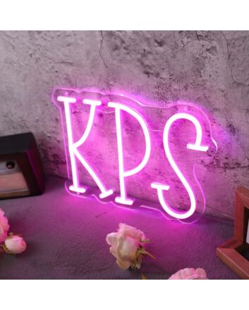 KPS Pink Neon Sign