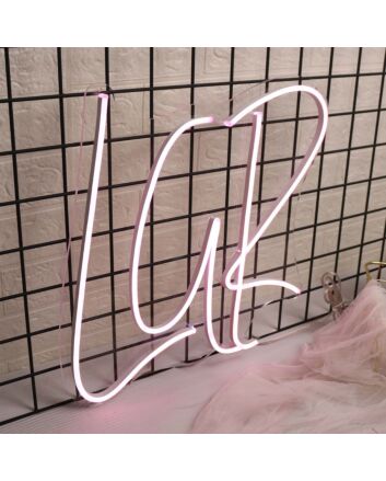 LGR Pink Neon Sign