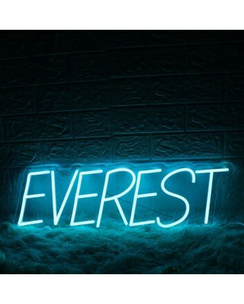 Everest Blue Neon Sign