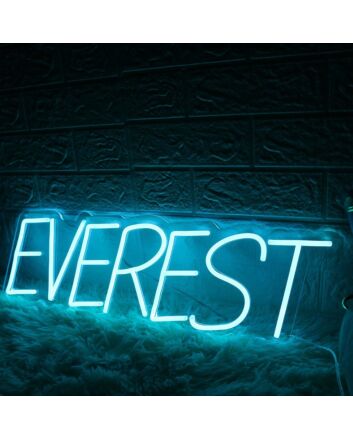 Everest Blue Neon Sign