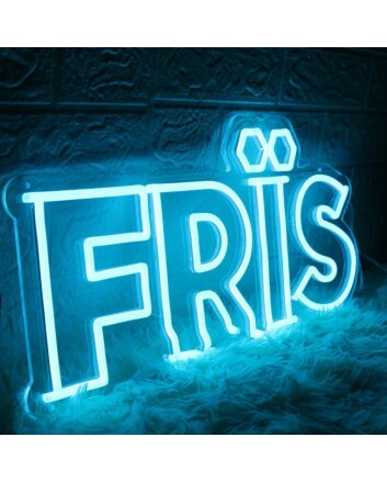 Fris Blue Neon Sign