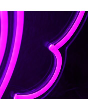 Crying Purple Cloud Custom Neon Sign