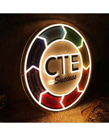 CTE Success Custom Neon Sign