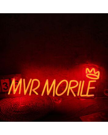 MVP Mobile Orange Neon Sign
