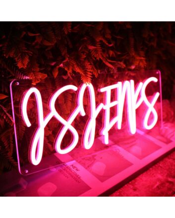 Asaenks Red Neon Sign