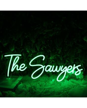 The Sawyers Green LED Neon Sign