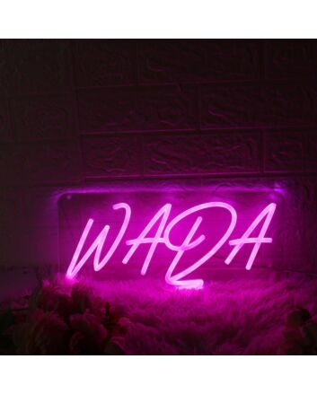 WADA Pink Neon Sign