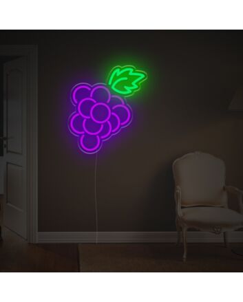 Grape For Kitchen LED Neon Sign