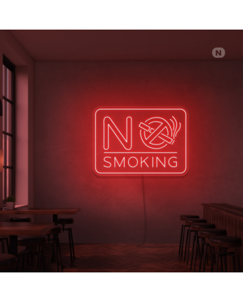 No smoking neon signs