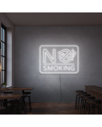No smoking neon signs
