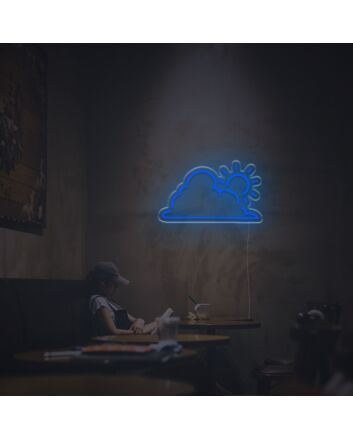 Cloud And Sun LED Neon Sign