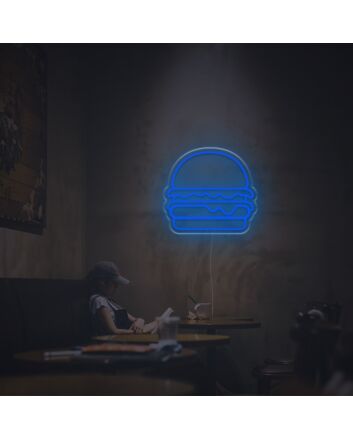 Hamburger For Restaurant LED Neon Sign