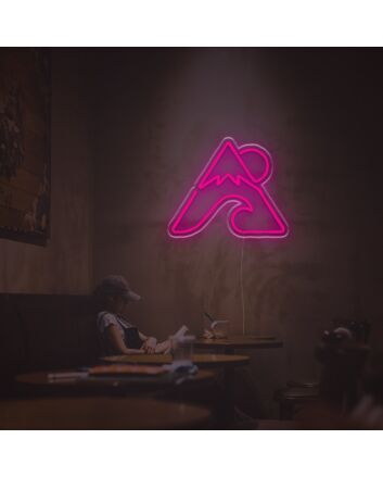 Moutain And Sun LED Neon Sign